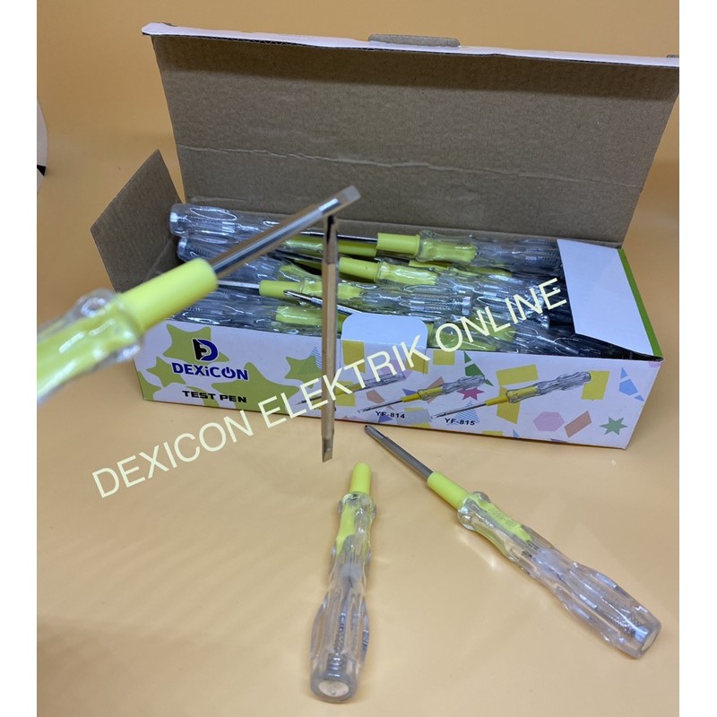 tes pen magnet/4 mm/obeng tes pen/obeng tes magnet plus minus/tes pen 2:1/tespen plus minus/tespen