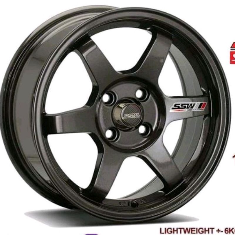 VELG MOBIL ssw ORIGINAL made in thailand S205 ring 15x6,5 pcd 4x114.3 et 40