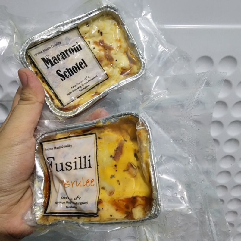 

MACARONI SCHOTEL / FUSILI BRULEE frozen