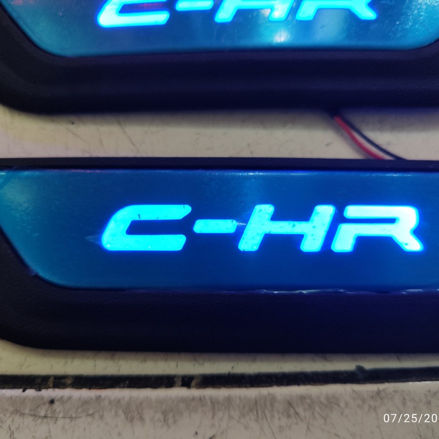 Door Sillplate LED toyota chr sill plate