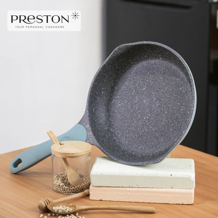 PRESTON COOKWARE - Ocean Island Granite Frypan 24cm Penggorengan Anti Lengket / Frypan Gift / Frypan Kekinian