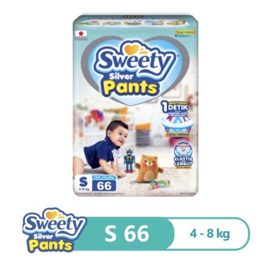 SWEETY SILVER PANTS S66