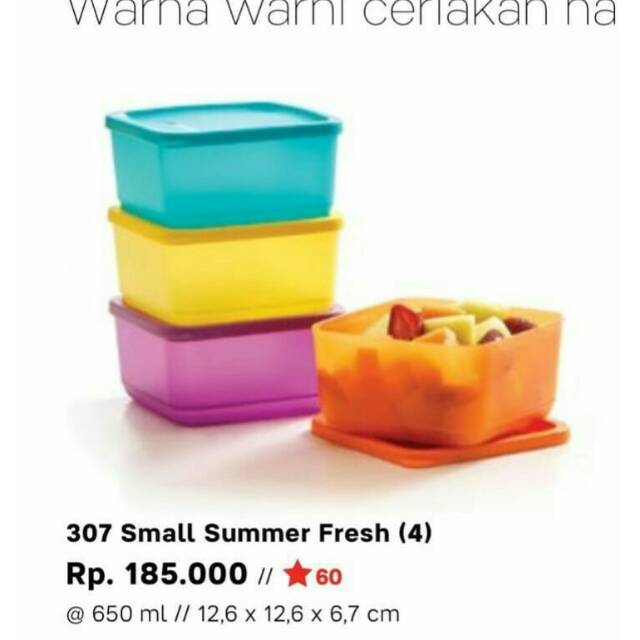 small summer fresh 4pcs