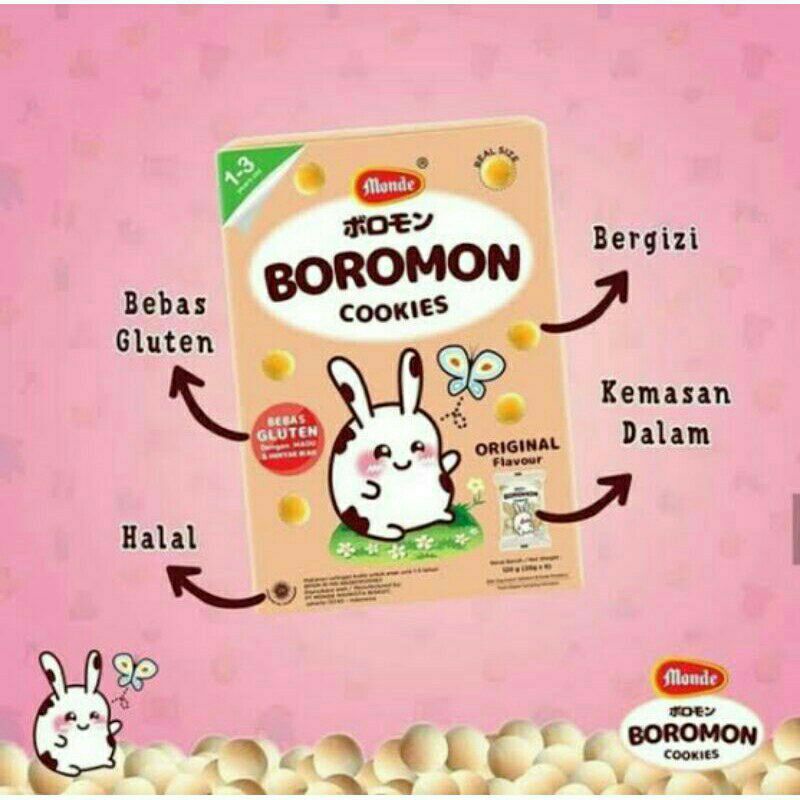 Boromon Cookies Monde Biskuit Bayi 12 bulan ECER