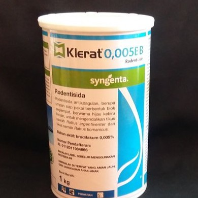Klerat 1 KG Umpan Tikus Rodentisida