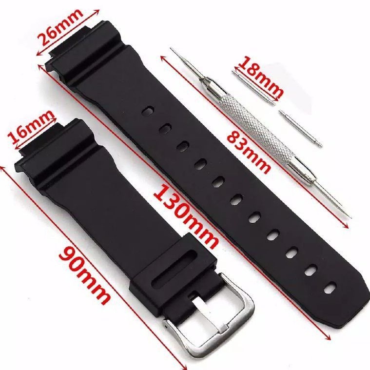 Strap Tali jam CASIO G-SHOCK G Shock DW-6900 DW-6900G DW-6600 DW-6900B GW-6900 G-6900