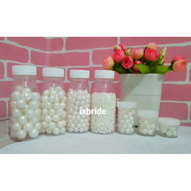 

sprinkle 50gr mutiara putih trimit spikel bisa dimakan