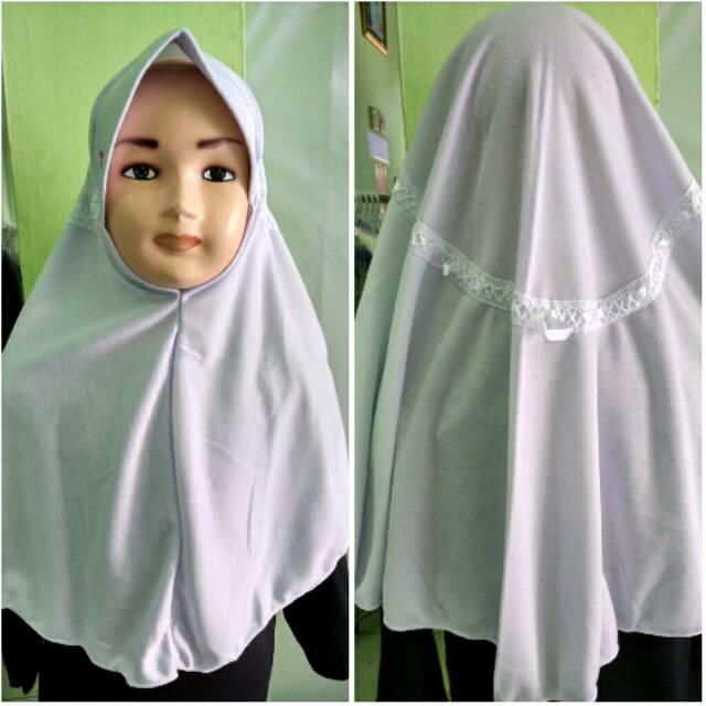 Jilbab Serut Polos Kerudung Anak Perempuan Murah Grosir Pakaian Baju Muslim