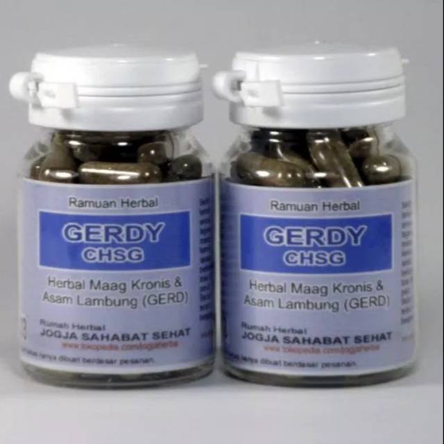 

GERDY CHSG Herbal Maag Kronis dan Asam Lambung / GERD