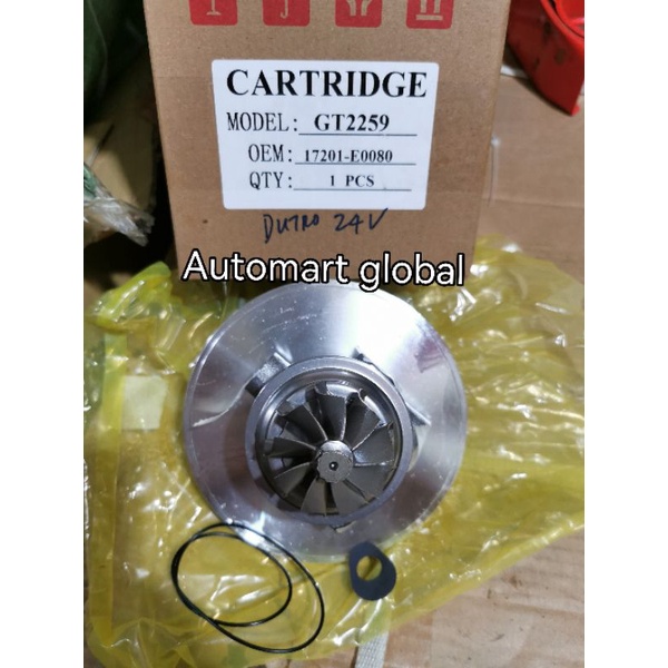 cartridge turbo charger Dutro 130ht 24v e0080