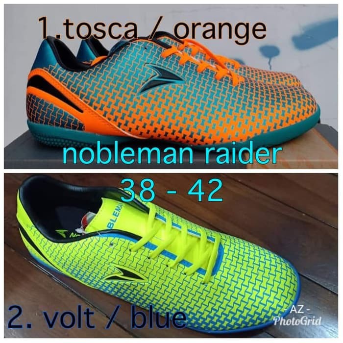 (T) TERLARIIS Sepatu Futsal Nobleman Raider Original BNIB Murah OB