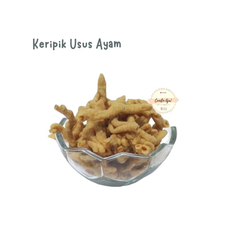 

Keripik Usus / Keripik Usus Ayam / Keripik Usus Renyah / Best Seller Keripik Usus / 250gr
