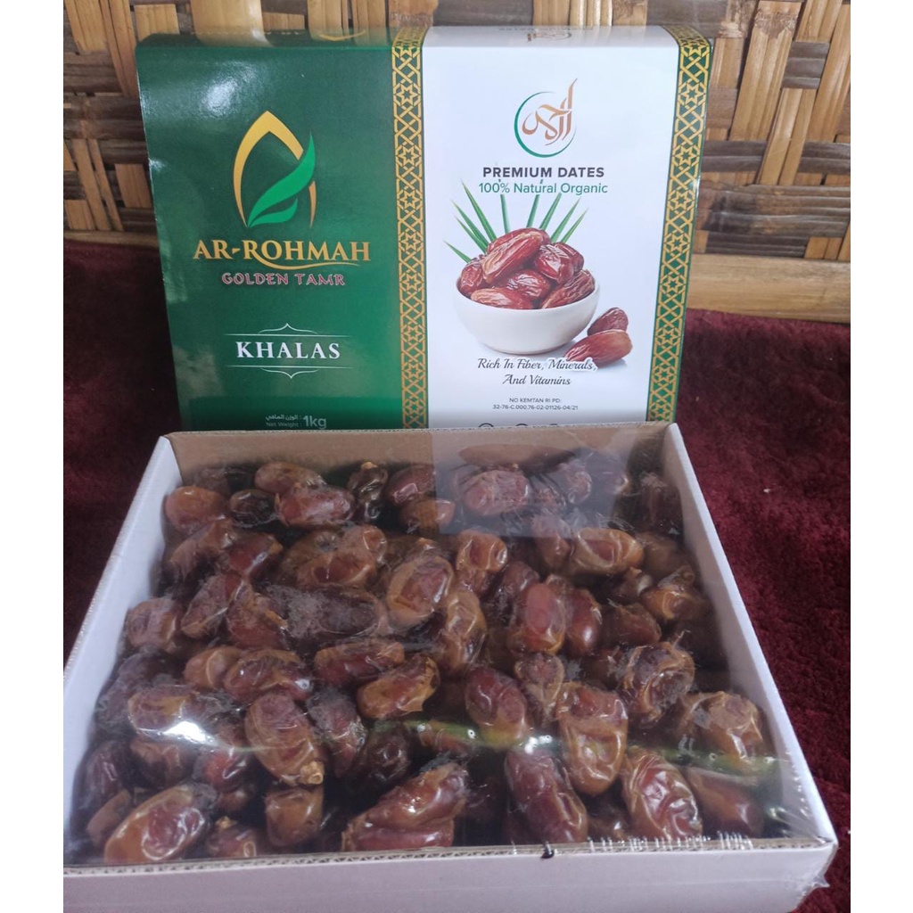 

Kurma Khalas 1 kg ar rohmah