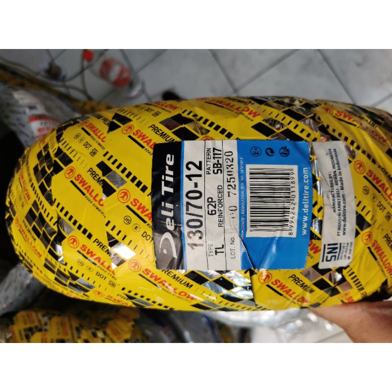 SWALLOW 130 70 12 SB117 STREET ENDURO BAN DUAL PURPOSE VELG RING 12