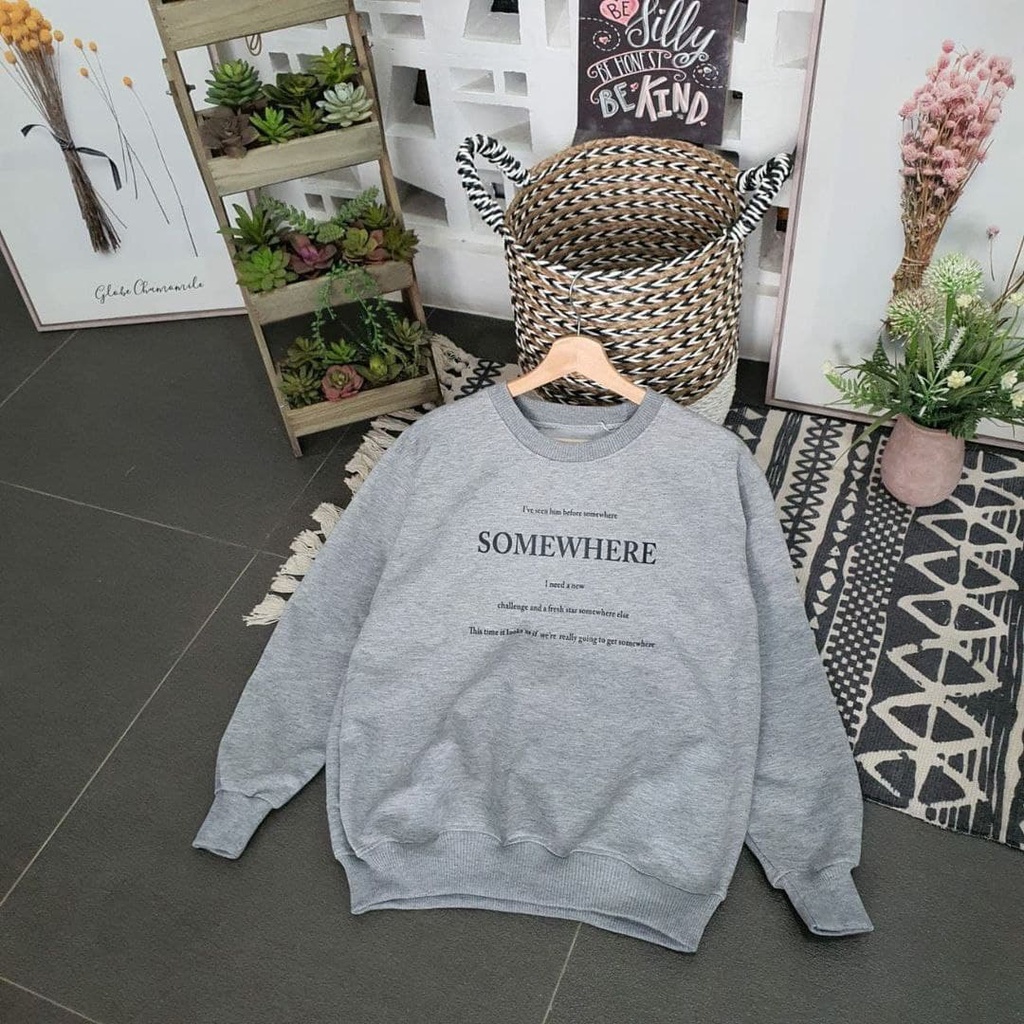 Nara Grosir - Somewhere Sweater | Fashion Terkini | Sweater Termurah