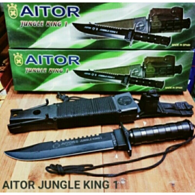 Cod Pisau Aitor Jungle king No1 Tactical import