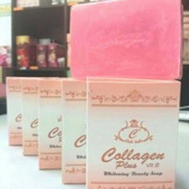 [ORI]  Sabun Pemutih Wajah &amp; Badan dengan Aroma yang Harum dan Busa Lembut - Collting Pink 80gr