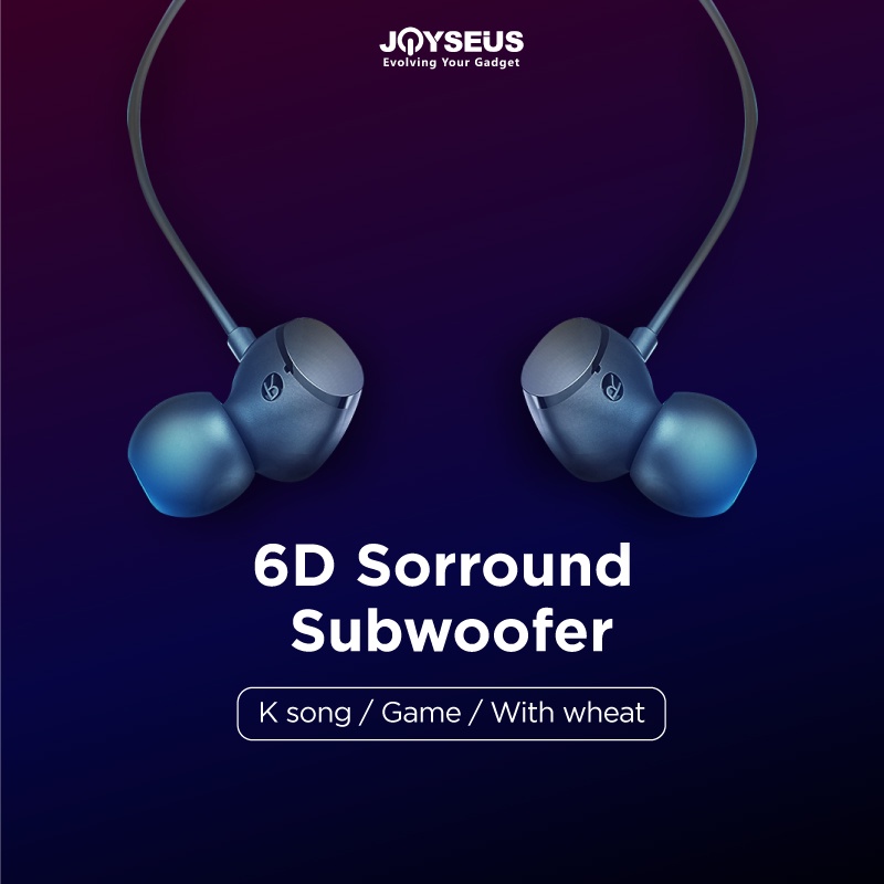 Earphone / Headset JOYSEUS JOY-E01 In Ear Sport Bass Subwoofer + Microphone - EP0020-5