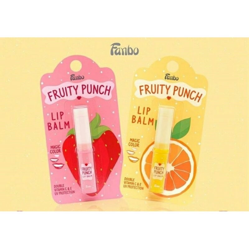 &lt;ue.xx&gt; fanbo lipbalm fruity - lipbalm rasa buah fanbo super smooth lipbalm