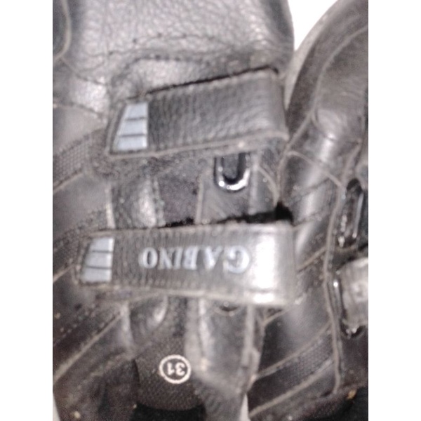 sepatu gabino hitam anak laki (sold)