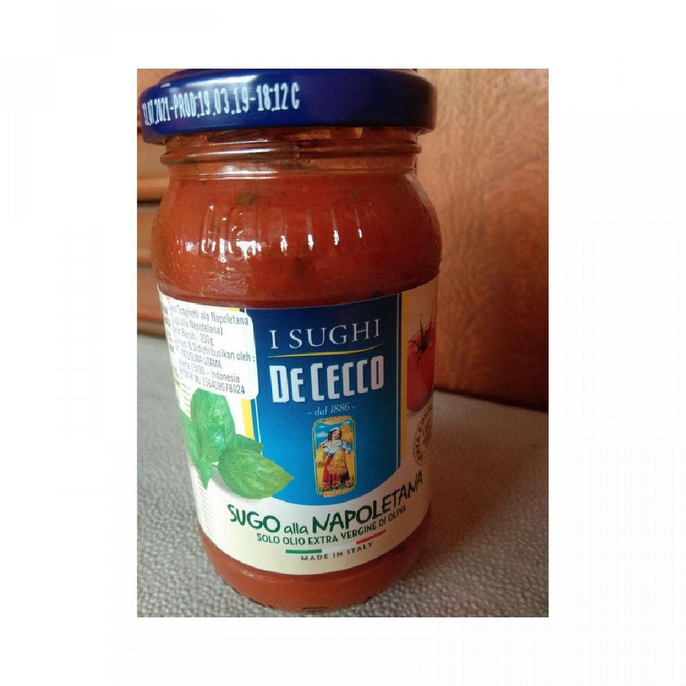 

De Cecco SUGO ala NAPOLETANA Saus Spaghetti Original Import From ITALY