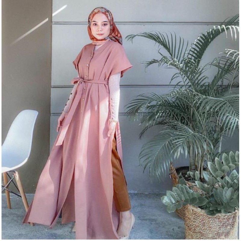 BAJU DRES PEREMPUAN/ DYNA OUTER KEKINIAN