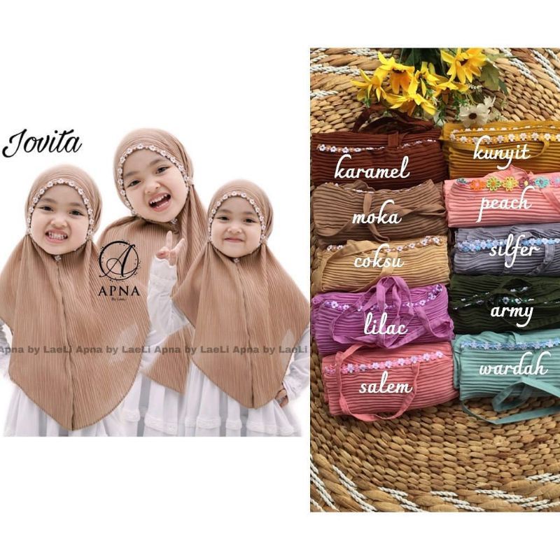 joegostore,Hijab bergo plisket anak