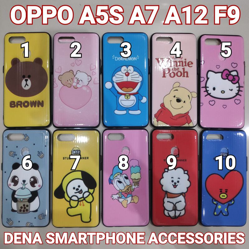 Soft Case Oppo A5S Oppo A7 A12 Oppo F9 Fuze Gambar Motif Gambar Cartoon Animasi
