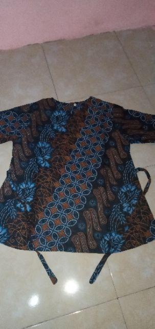 Atasan Batik Dolby Dolbi Dobby Doby Tenun Sutra Tulis Halus Katun Atbm Baron ,sarombit Atasan