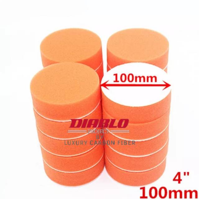 Foam pad - busa poles 4 inch flat untuk cutting