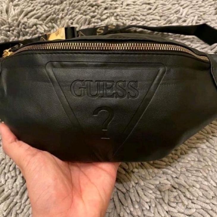 Waistbag Guess waterproof/waist bag guess pria / tas guess waistbag/tas pinggang guess/Tas Guess imp