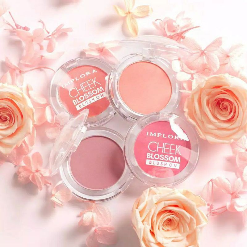 IMPLORA (✔️BPOM) Cheek Blossom Blush On 3.5g | Implora Cheek Blossom Blush On | perona wajah blushon