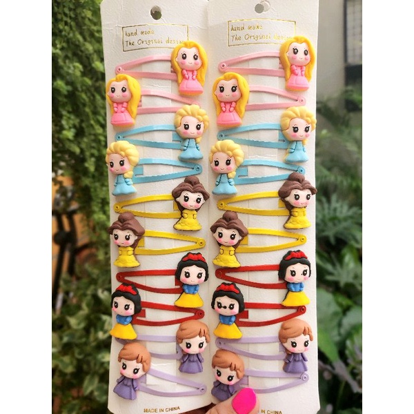 [ULTRATOYS] 1 SET 5PASANG JEPIT RAMBUT PRINCESS LUCU JEPIT KOREA