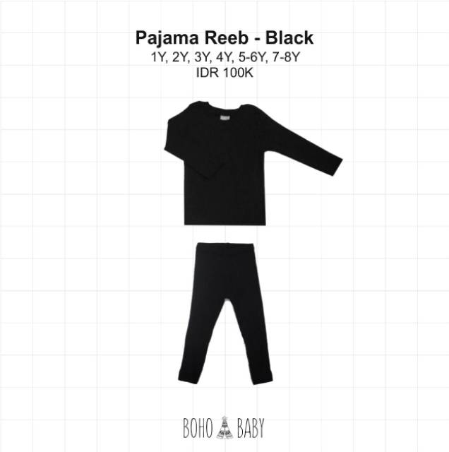 Bohopanna - Bohobaby Pajama Reeb / Pajama Rib / Piyama Rib