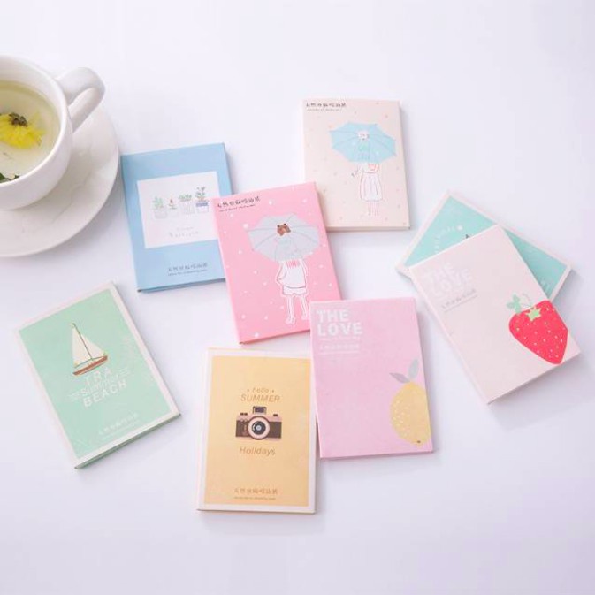 T&amp;Y Kertas Linen Tissue Penyerap Minyak Wajah 50Pcs Menyerap Minyak Muka Wajah Berlebihan Kertas Penyerap Minyak Wajah