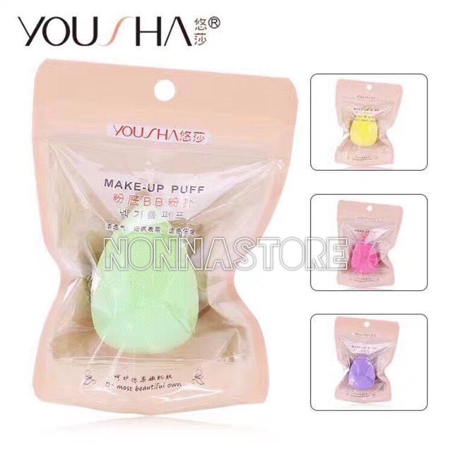 Egg Beautyblender Lameila - Yousha - Beauty Blender Kylie - Sponge Blend PUFF