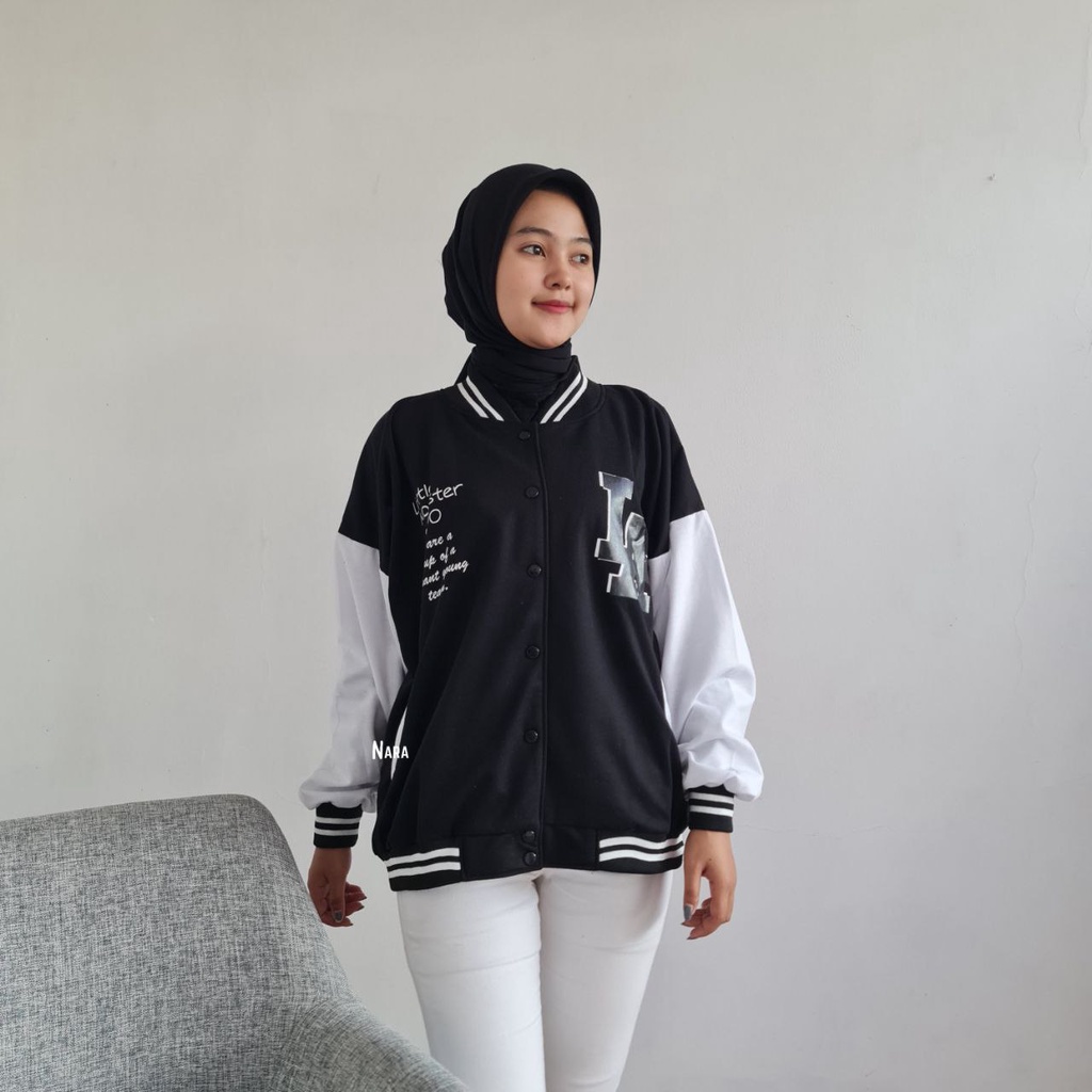 Nara Grosir - Team Baseball XXL Jaket