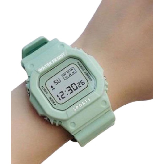 Jam Tangan Digital Strap Rubber Unisex Murah / Jam Tangan Wanita / Jam Tangan Pria Digital