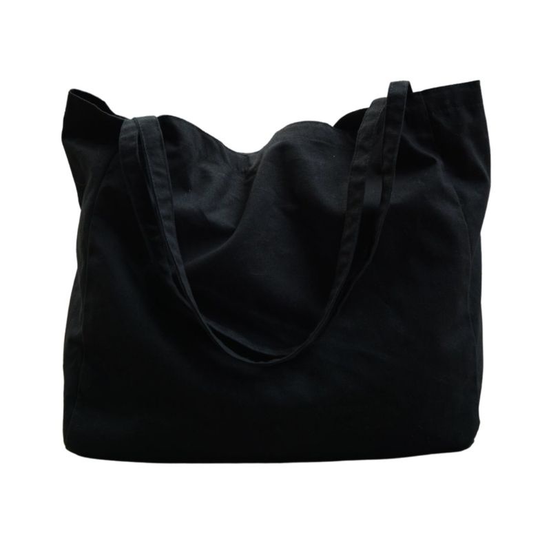 TOTEBAG POLOS BLACK / NUDIE BAG