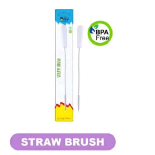 Sikat Sedotan Botol Minum Anak Sedotan Stainless Merk Dodo BPA FREE - Straw Brush - Sikat Pembersih Sedotan Stainleess - Sikat Dot