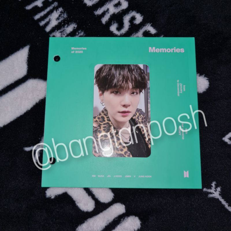 [READY STOCK] BTS MEMORIES OF 2020 BLURAY PHOTOCARD SUGA YOONGI