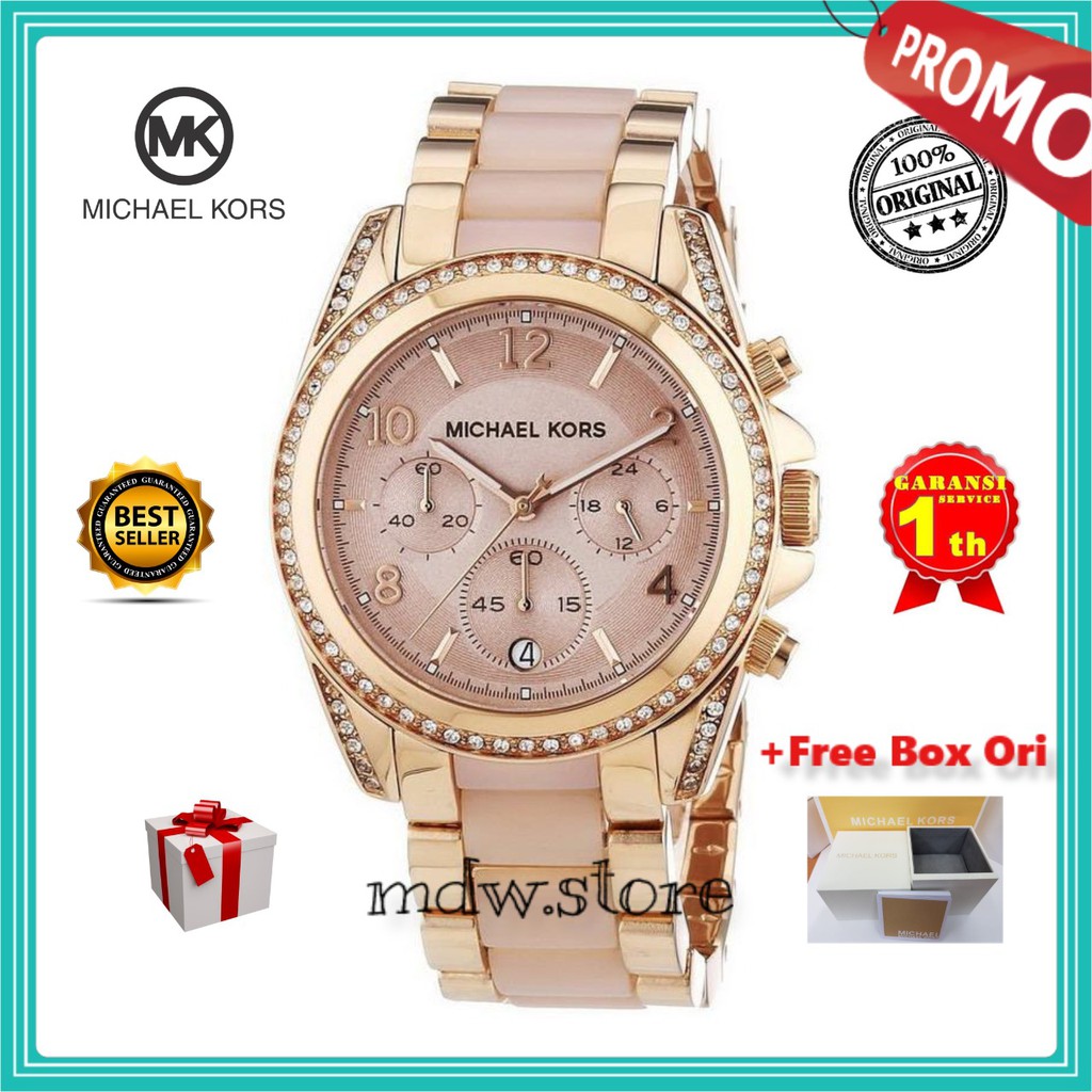 MK5943 MK 5943 Jam Tangan Wanita