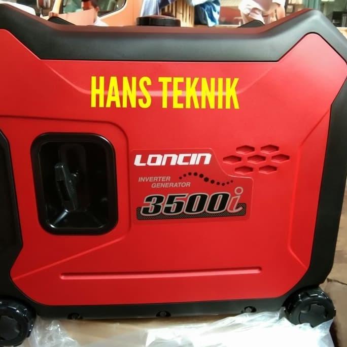 Genset Loncin Lc3500I Generator Set 3300 Watt Inverter Bensin Silent