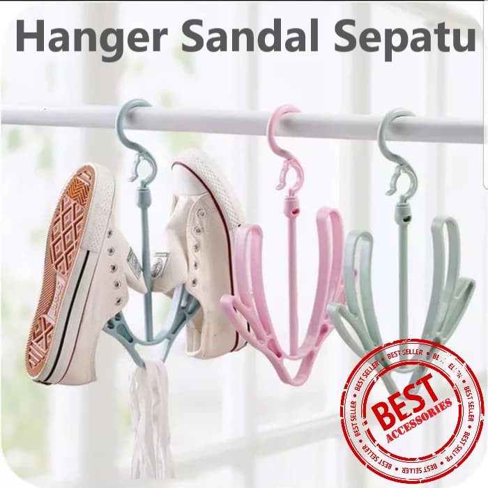 Hanger Sepatu Sandal Gantungan Sendal Sepatu Jemuran 714