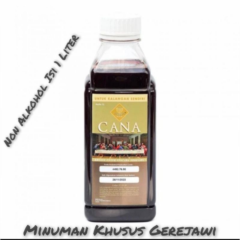 

Minuman Khusus Upacara Gereja Cana