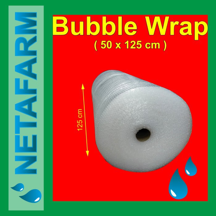 Bubble Wrap METERAN 1,25 x 1 meter