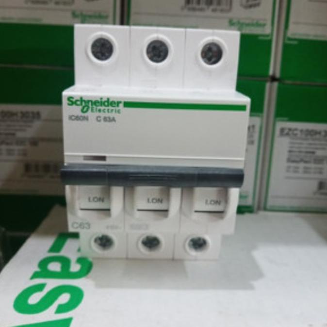 MCB IC60N 3P 63A SCHNEIDER