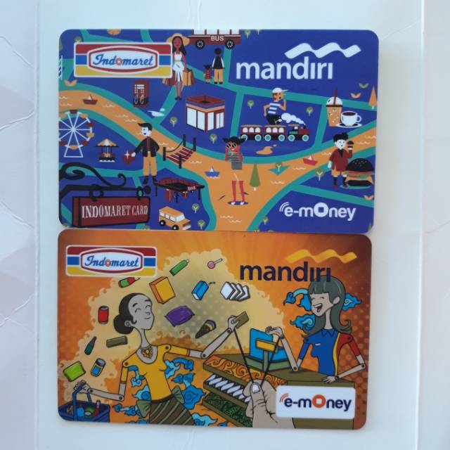 Jual E MONEY E TOLL KARTU INDOMARET CARD ISI SALDO NOL RUPIAH | Shopee