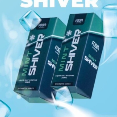 Foom Mint Shiver salt nic shiver cigarettes Authantic liquid 30ML 30MG