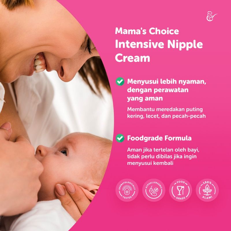 Mama's Choice Intensive Nipple Cream - Krim Puting Ibu Menyusui